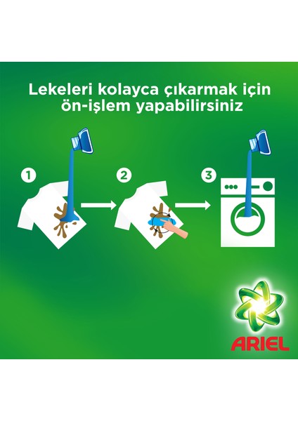 26 Yıkama Sıvı Çamaşır Deterjanı Dağ Esintisi Beyazlar ve Renkliler İçin