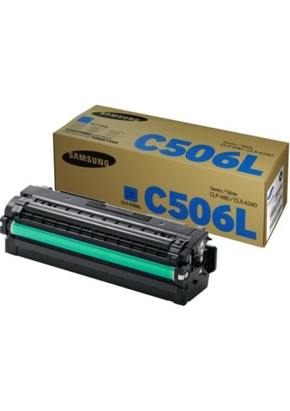 Clt-C506L Clx-6260 / 680 3500 Sayfa Mavi Toner