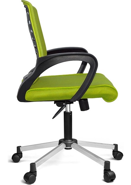 Karizma File Çalışma Koltuğu Krom Ayak Yeşil modelleri