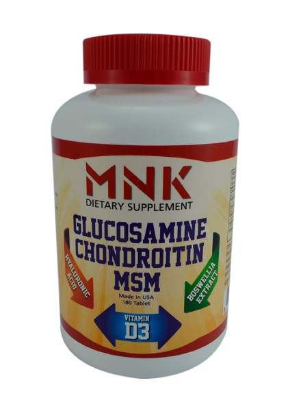 Glucosamine Chondroitin Msm Hyaluronic Acid Boswellia 180 Tablet