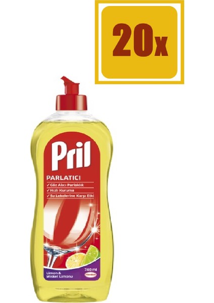 Parlatıcı Limon 750 ml *20