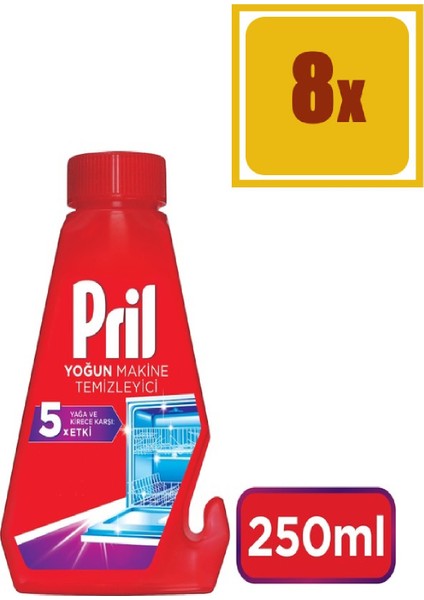 Bulaşık Makinesi Temizleyici 250 ml x 8