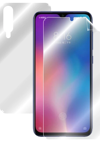 Xiaomi Mi 9 SE Görünmez Tam Kaplama (Ekran ve Arka Koruma)