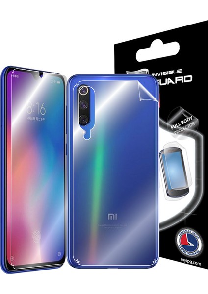 Xiaomi Mi 9 SE Görünmez Tam Kaplama (Ekran ve Arka Koruma)