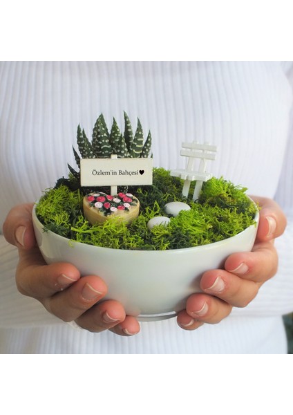 Doğum Günü İçin Minyatür Teraryum - Luna Koleksiyonu modelleri
