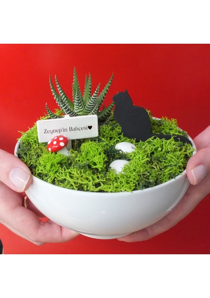 Kedili Teraryum Bahçesi 1 - Luna Koleksiyonu fiyatları