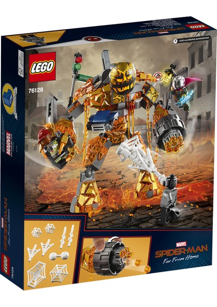 LEGO® Super Heroes 76128 Molten Man Savaşı