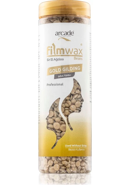 Filmwax Boncuklu Sir El Ağda 400 Gr  Gold Gilding Altın Yıldız