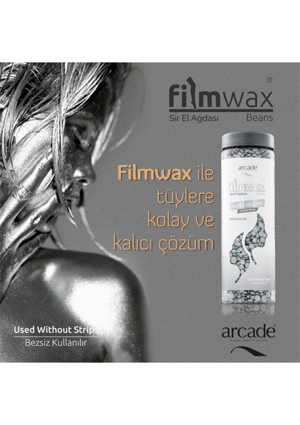 Filmwax Boncuklu Sir El Ağda 400 Gr Silver Gilding Gümüş Yaldız