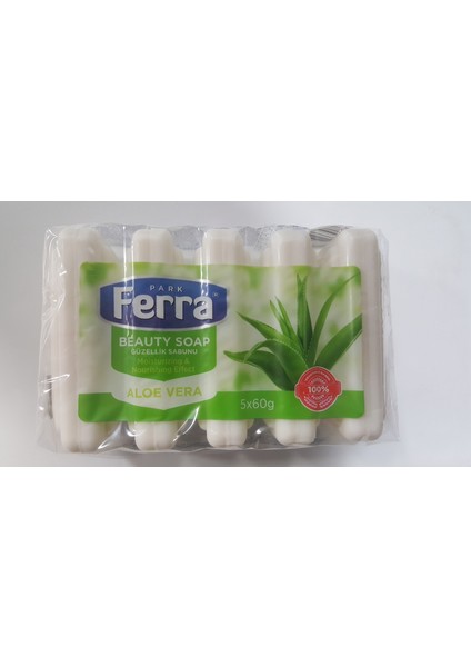 5X60 GrKatı El Ve Vücut Sabunu Aloe Vera Kokulu