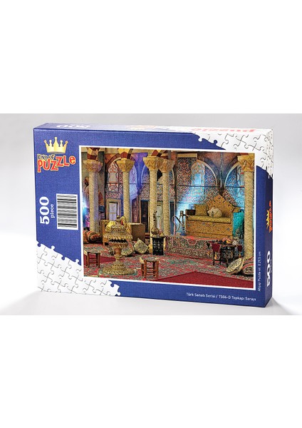 Topkapı Sarayı Ahşap Puzzle 500 Parça (TS06-D)