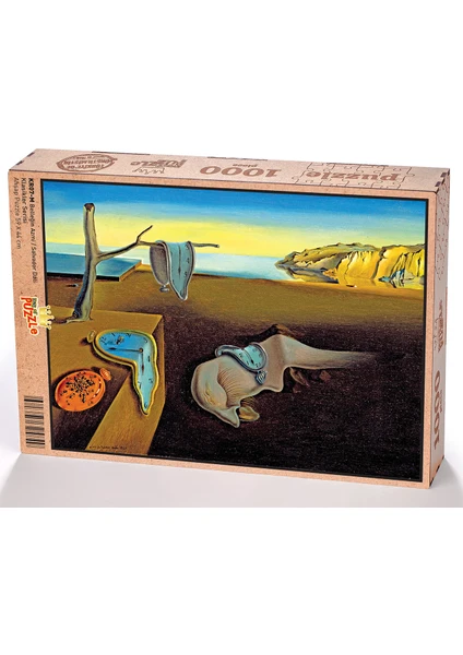 King Of Puzzle Belleğin Azmi - Salvador Dali Ahşap Puzzle 1000 Parça (KR07-M)