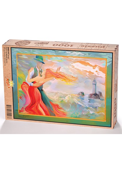 Tango Ahşap Puzzle 1000 Parça (DM03-M)