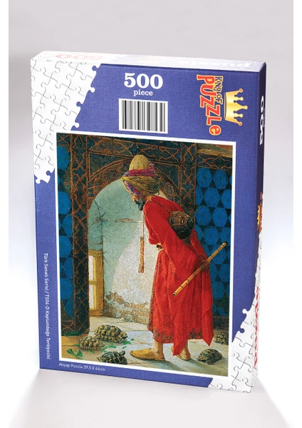 King Of Puzzle Kaplumbağa Terbiyecisi Ahşap Puzzle 500 Parça (TS04-D)