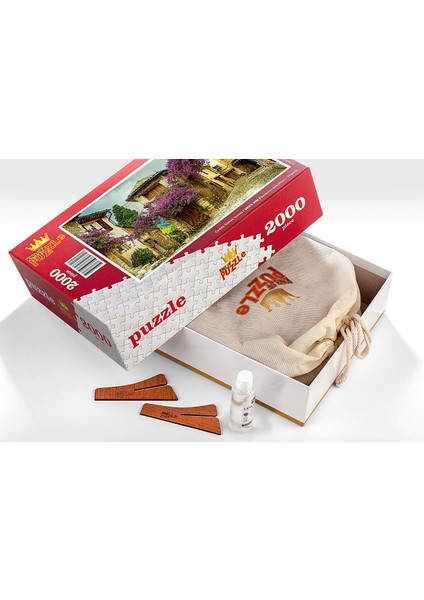 Provence Sokakları - Fransa Ahşap Puzzle 2000 Parça (SK53-MM) fiyatları