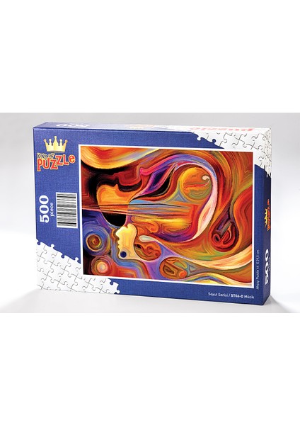 Müzik Ahşap Puzzle 500 Parça (ST06-D)