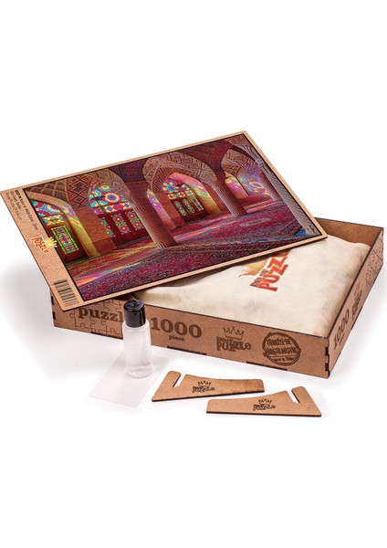 Nasır el-Mülk Camii - Şiraz Ahşap Puzzle 1000 Parça (DI07-M)