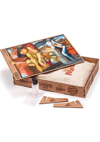 Düşünen Adam Ahşap Puzzle 1000 Parça (ST03-M)
