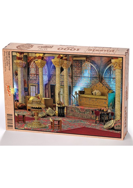 King Of Puzzle Topkapı Sarayı Ahşap Puzzle 1000 Parça (TS05-M)