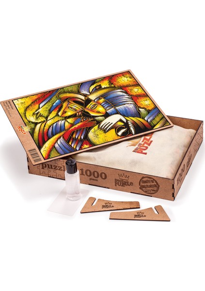 Yüzler Ahşap Puzzle 1000 Parça (ST01-M)