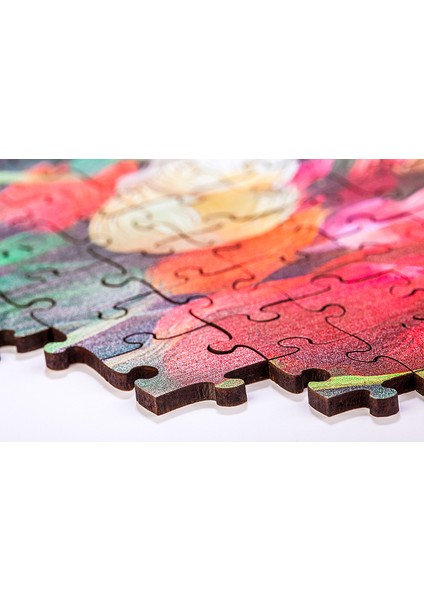 Laleler Tablo Ahşap Puzzle 1000 Parça (NT17-M)