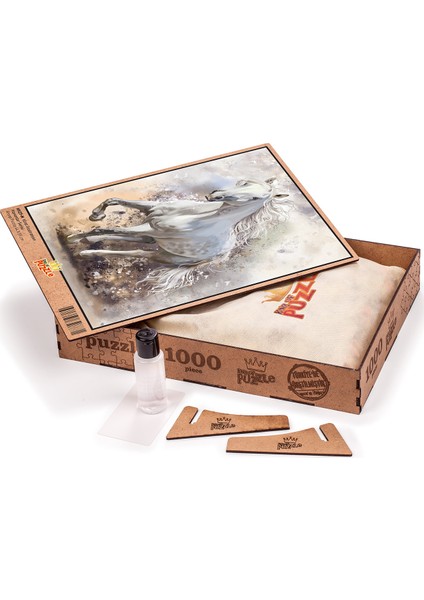 Kırat İllüstrasyon Ahşap Puzzle 1000 Parça (HV27-M)