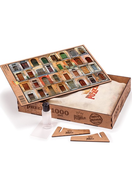 Kapılar Ahşap Puzzle 1000 Parça (OB01-M)