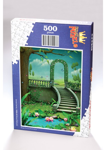 Masal Bahçesi Ahşap Puzzle 500 Parça (CK06-D)