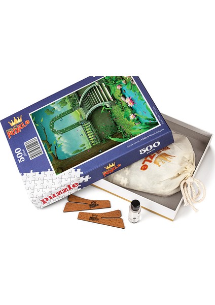 Masal Bahçesi Ahşap Puzzle 500 Parça (CK06-D)