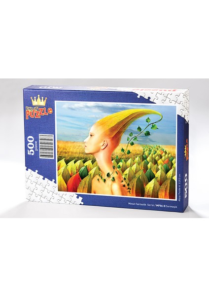 King Of Puzzle Sarmaşık Ahşap Puzzle 500 Parça (MF06-D)