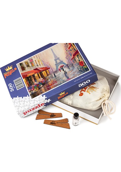 Paris'te Aşk Ahşap Puzzle 500 Parça (AS06-D)