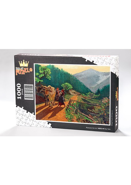 Köy Yolu Ahşap Puzzle 500 Parça (MZ04-D)