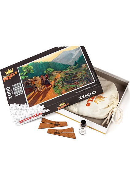 Köy Yolu Ahşap Puzzle 500 Parça (MZ04-D)