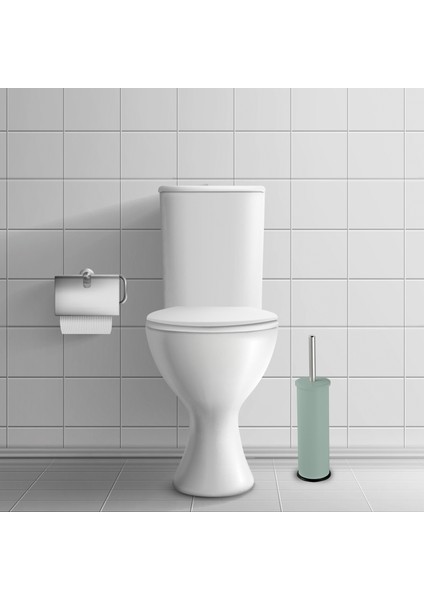 Mint Klozet Tuvalet Wc Fırçası Mikro 1 Paslanmaz Metal fırsatları