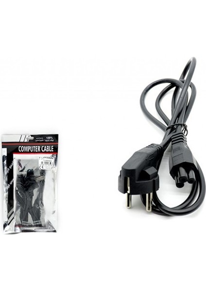 Pl-8514 Poşetli Notebook Yonca Power Kablo Cable 1.2 mt