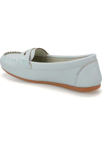 Ds19027 Mavi Kadın Loafer Ayakkabı