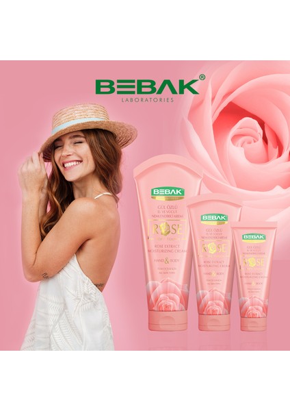 Gül Özlü El Ve Vücut Nemlendirici Krem Tüp 75 Ml