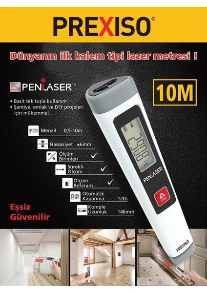 Leica Prexıso P10 Kalem Lazer Metre