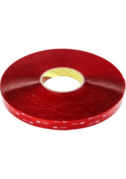 4910 F Çift Taraflı Şeffaf Vhb Bant 12 mm x 33 m