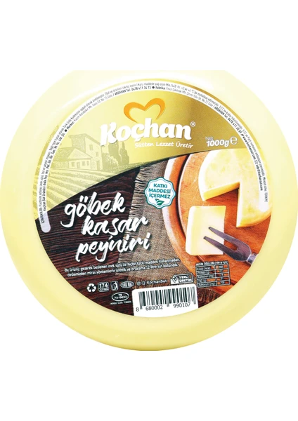 Göbek Kaşar Peyniri 1000 gr