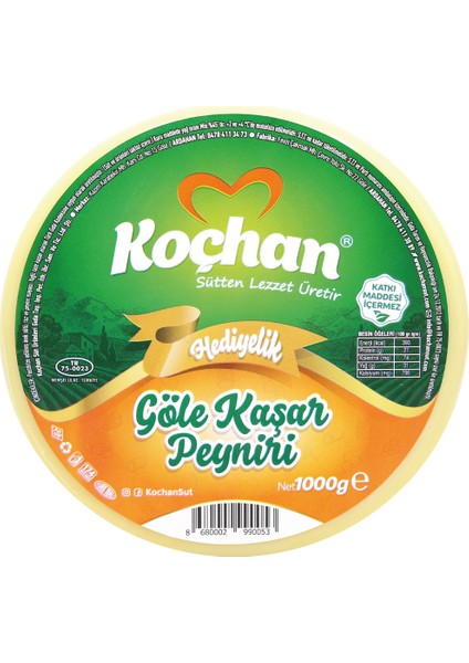 Hediyelik Kaşar Peyniri 1000 gr