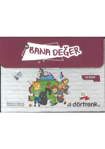 Dört Renk Yayınları Bana Değer Hikaye Seti (10 Kitap)