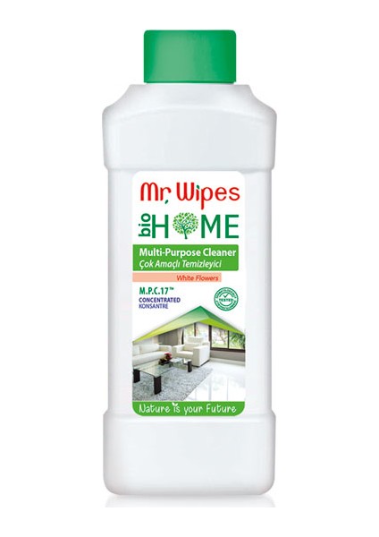 Mr Wipes Konsantre Çok Amaçlı Temizleyici White Flowers 500 ml
