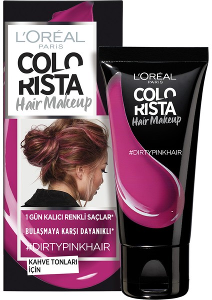 Colorista Hair Makeup Dirty Pink