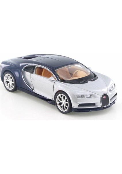 Bugatti Chiron Metal Araba 1 32 Scale Gri Çekbırak Araba