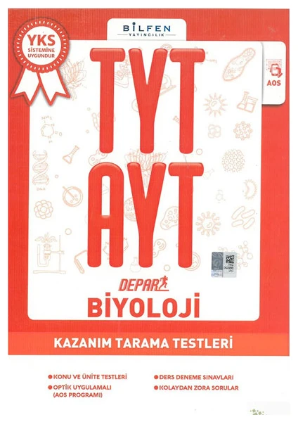 Bilfen Yayınları TYT AYT Biyoloji Kazanım Tarama Testleri