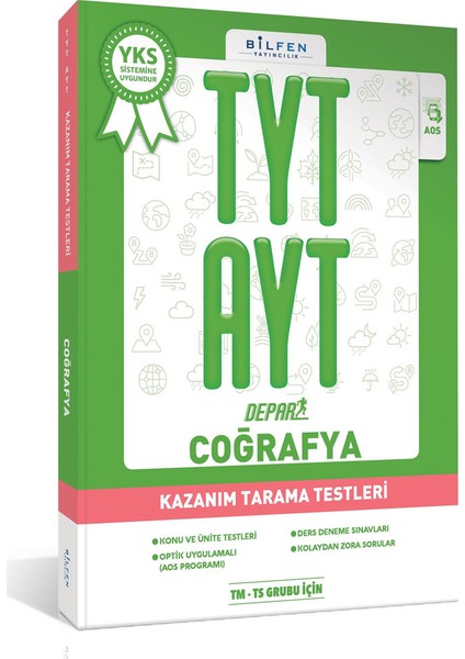 TYT AYT Coğrafya Kazanım Tarama Testleri