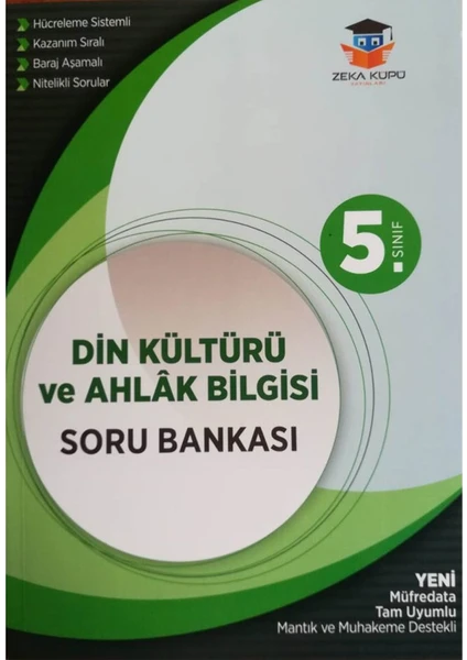 5 Sınıf Din Kültürü Ve Ahlak Bilgisi Soru Bankası Zeka Küpü Yay