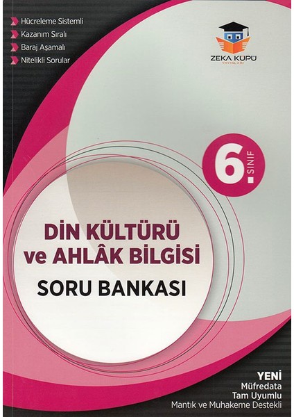 6 Sınıf Din Kültürü Soru Bankası Zeka Küpü Yayınları - Komisyon