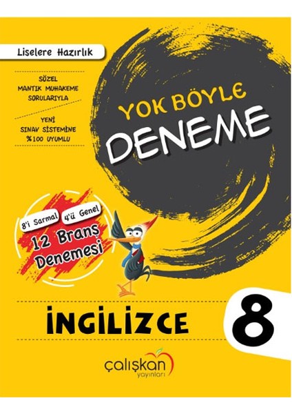 8 Sınıf Yok Böyle Branş Denemesi İngilizce